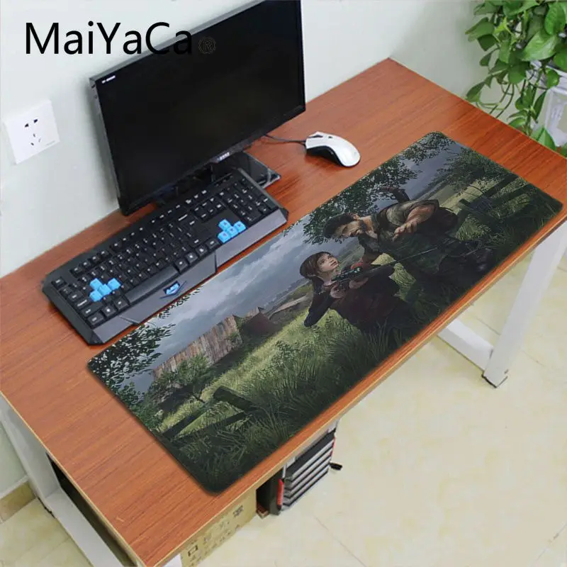 Maiyaca последний из нас красивый коврик для мышки в стиле аниме большой Lockedge alfombrilla игровой коврик для мыши геймер ПК компьютерный коврик - Цвет: Lock Edge 30X70cm