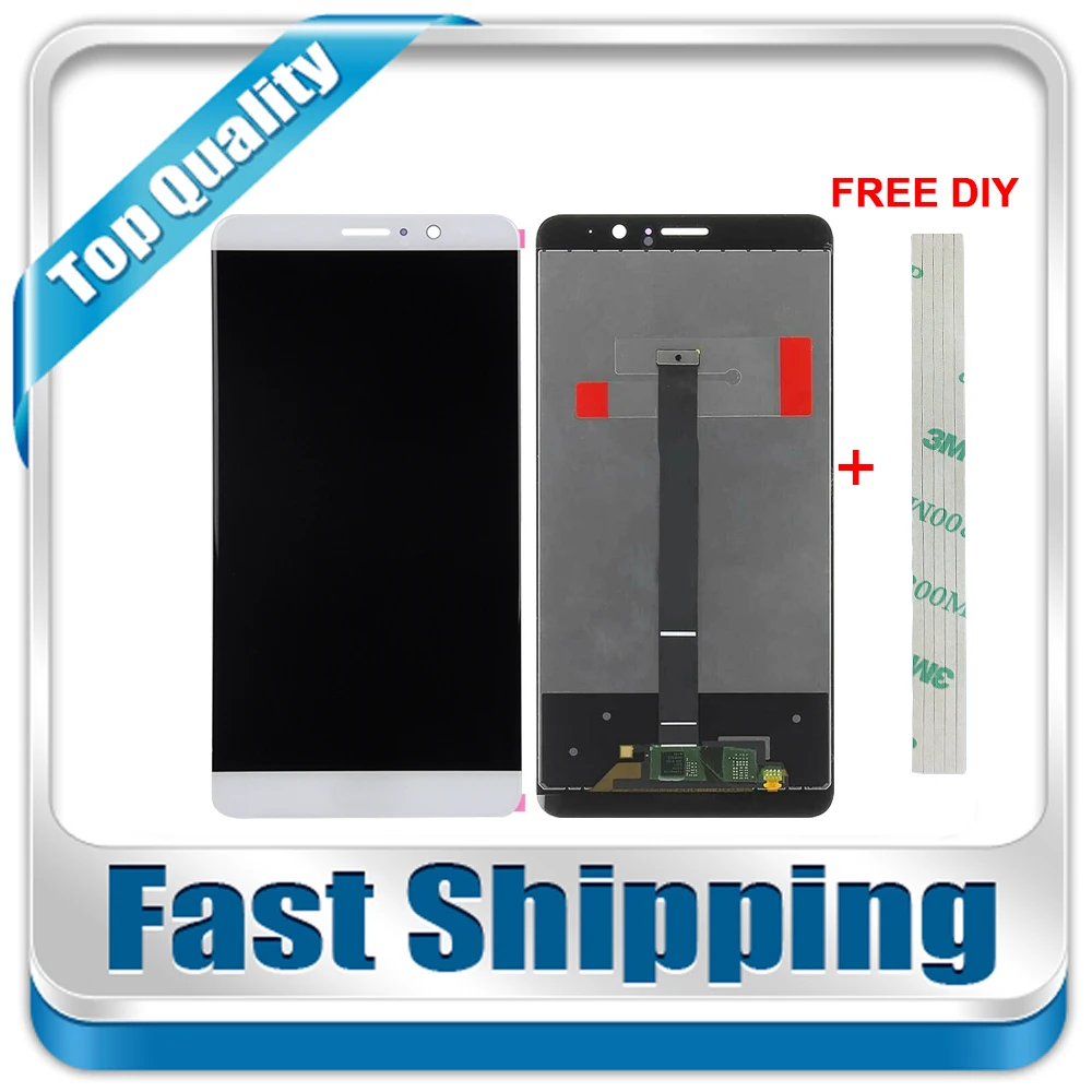 

New For Huawei Mate 9 MHA-L09 MHA-L29 Replacement LCD Display + Touch Screen Assembly 5.9-inch White Black Gold Mocha