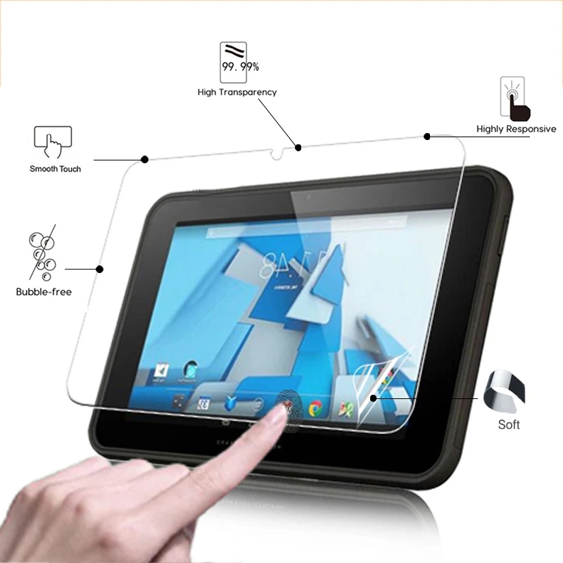 Best quality Anti Scratches HD lcd screen protector film For HP PRO
