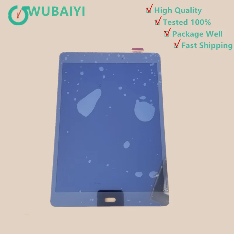 

LCD Display Touch Screen Digitizer Sensors Full Assembly Panel LCD Replacement For Samsung GALAXY Tab A 9.7 SM-P550 P550 P555