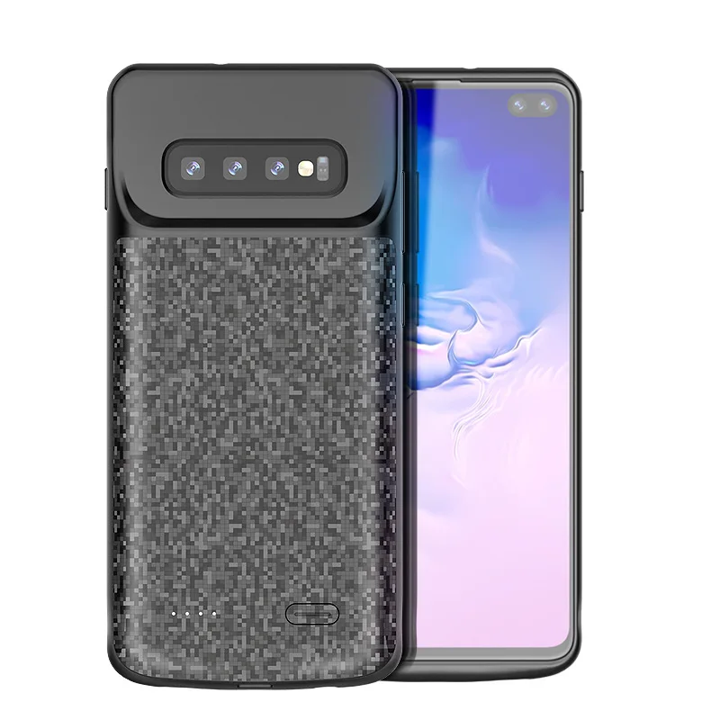 

Neng Battery case For Samsung S10 Silicone Shockproof Battery charger case External Portable Power Bank For Samsung S10Plus S10E