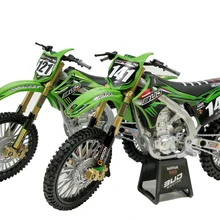 1:12 Newray Kawasaki KX450 литые миниатюрные велосипеды для мотокросса без коробки