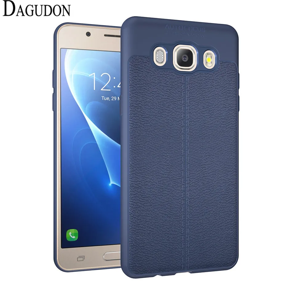 Dagudon чехол для Samsung Galaxy J5 2016 противоскользящее покрытие TPU Мягкий силиконовый