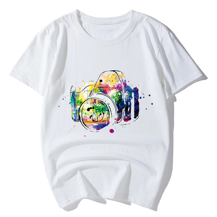 Забавные футболки MFERLIER размера плюс 6XL 7XL 8XL с коротким рукавом мужская летняя творческая с принтом камеры хипстер Зебра японский стиль футболка