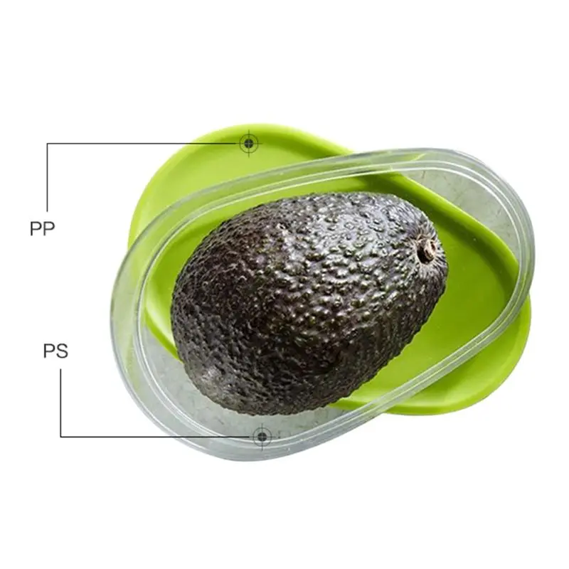 Kitchen Avocado Saver Food Crisper Storage Box Fruit Vegetable Container Keep Fresh Kitchen Accessories