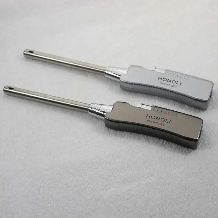 Fashion 2pcs Refillable Gas Lighters Professional Kitchen Candle