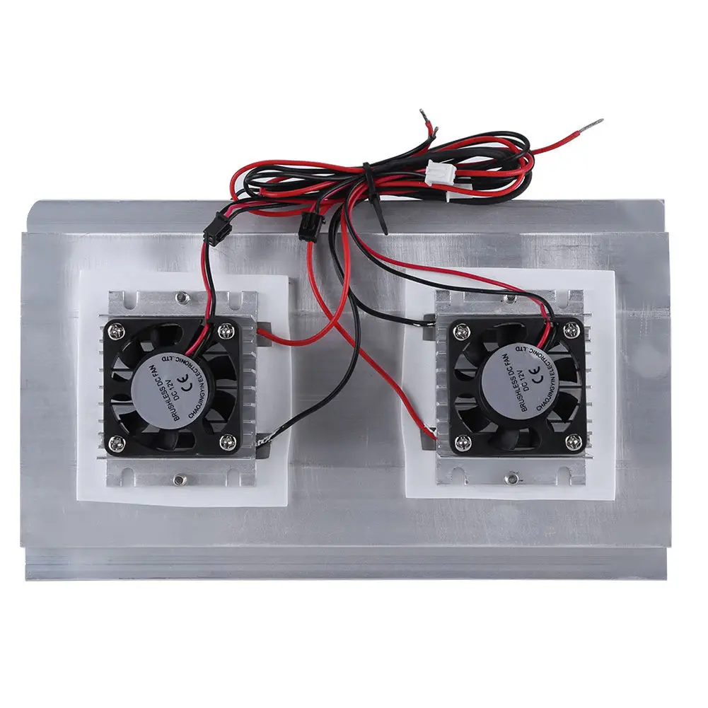 

Dual Core Refrigeration Thermoelectric Peltier Air Cooler + Power Supply US plug