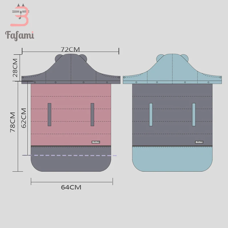 Накидка-кенгуру для малышей; плащ на бретелях; Эргономичная плотная ветрозащитная накидка с капюшоном; плащ; рюкзаки и переноски; зимнее пальто