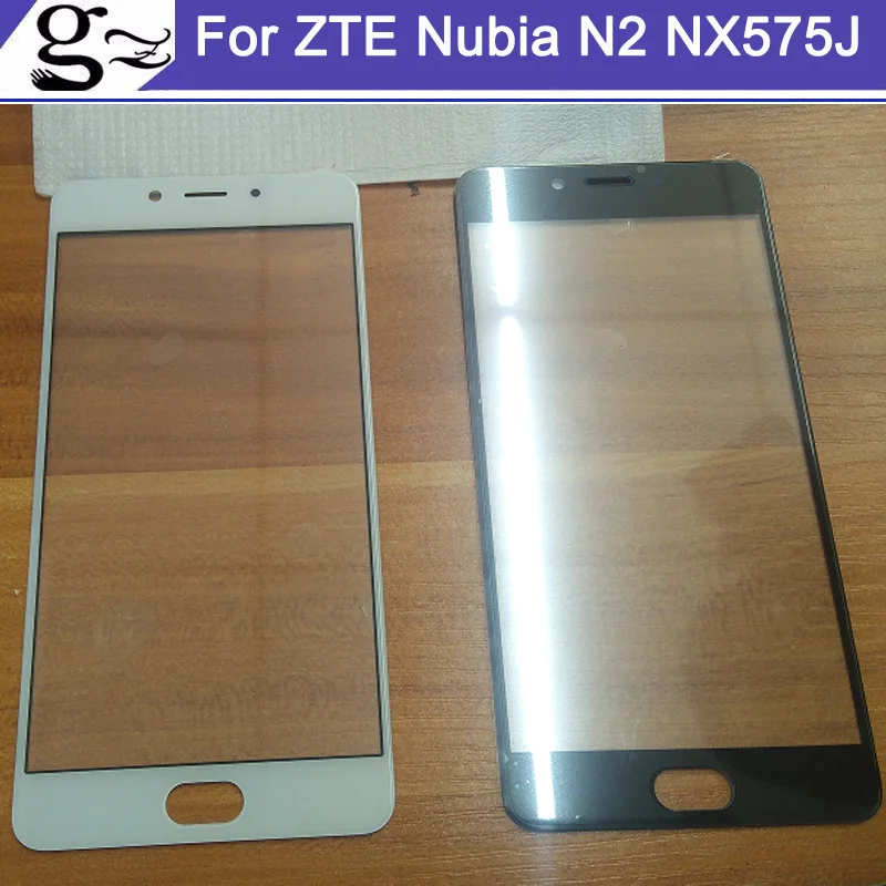 

For ZTE Nubia N2 NX575J Outer Glass Lens For N2 N 2 NX575J Touchscreen Touch screen Outer Screen Glass Cover without flex Cable