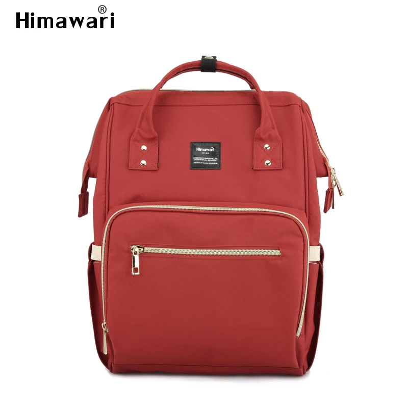 Himawari классическая сумка для подгузников, модные женские дорожные рюкзаки для ноутбука, большая емкость, сумка для подгузников для мам, сумка для подгузников Bolsa Maternidade