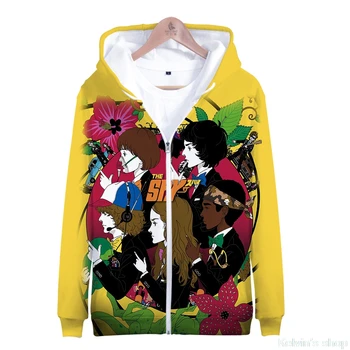 

hot sale Stanger things Hoodie 3D jackets male/female Autumn Winter warm Casual Outwear zipper hoodie Cartoon Coats kids jackets