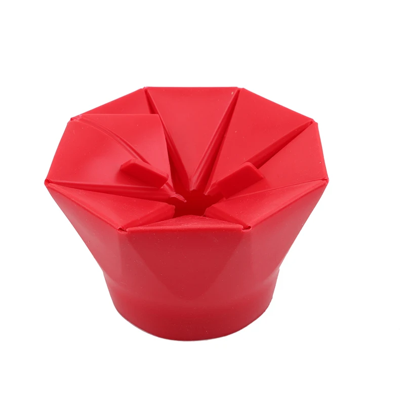 New-High-Quality-Poptop-Popcorn-Popper-Maker-DIY-Silicone-Microwave-Popcorn-Maker-Fold-Bucket-Red-Green