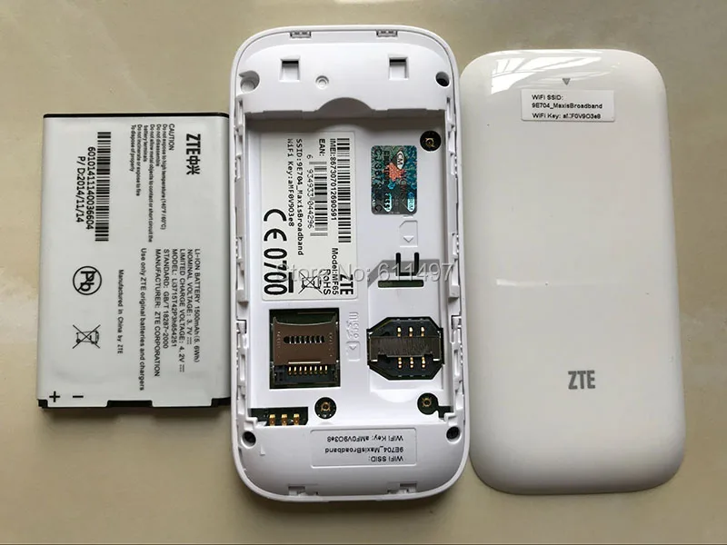 Разблокированный zte MF65 Карманный wifi 3g Мобильная точка доступа HSPA+ DL 21,6 Мбит/с беспроводной маршрутизатор PK MF60 MF61 MF62