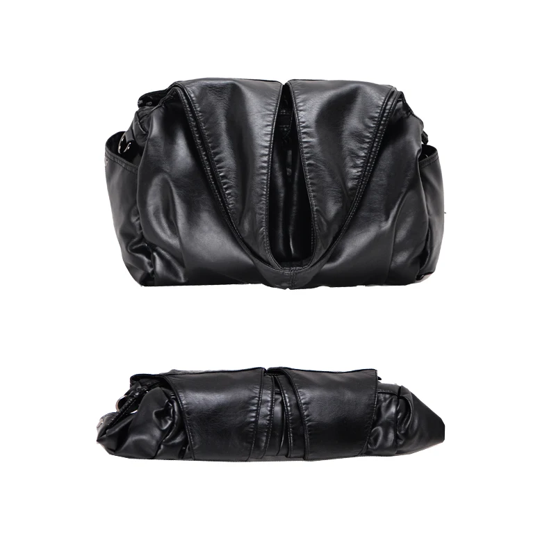  2019 PU hobo Luxury top-handle ladies Handbag Women Shoulder Bags soft messenger satchel Bags Leath - 32888251023