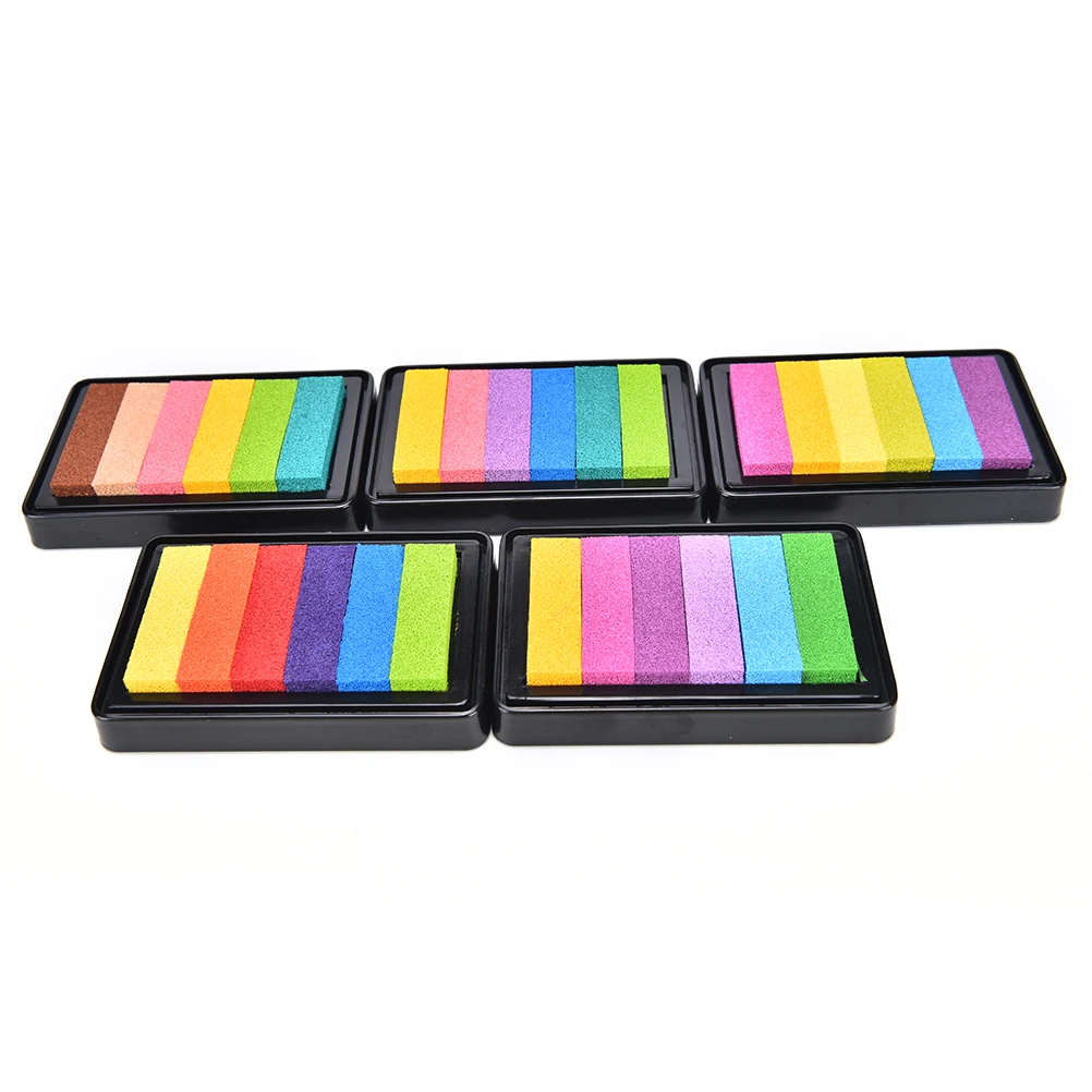 Craft Oil Based DIY Ink Pad Rubber Stamps Fabric Wood Paper