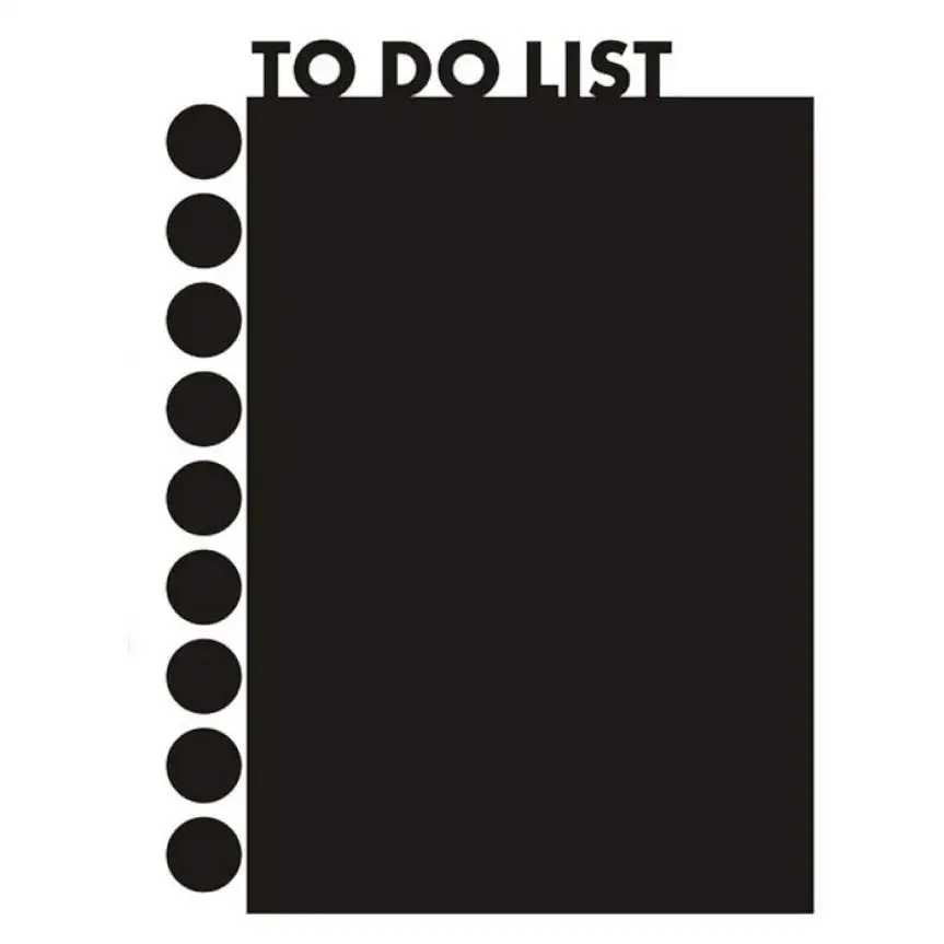 Домашний декор новый Доска Доске Стены Таблички To Do List Стикеры современный