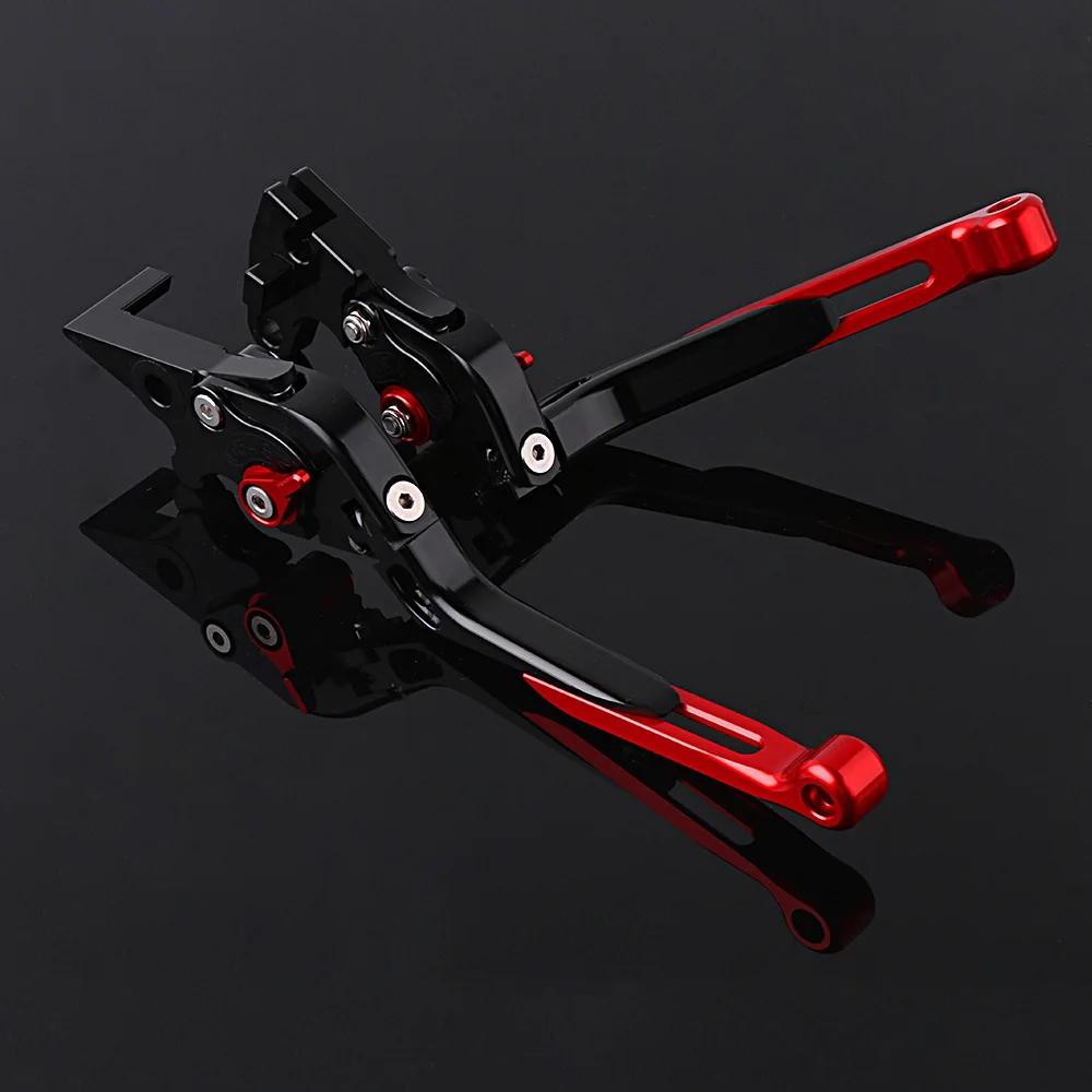 Motorcycle Accessories CNC Aluminum Adjustable Folding Extendable Brake Clutch Levers For Yamaha NVX 155 AEROX 155 2017 2018 (9)