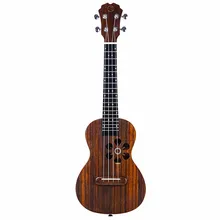 Populele 23 pouces 4 cordes ukulélé Concert 18 Fret Roeswood Smart ukulélé Soprano soutien APP enseignement Mini Instrumentos musiciens
