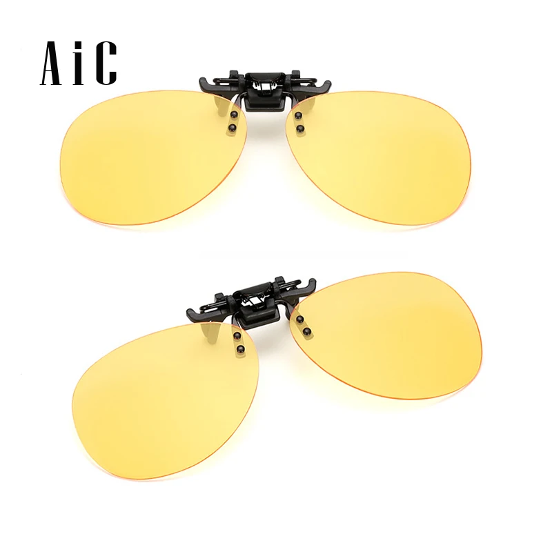 AiC солнцезащитные очки зажим для линз на Glasse мужские ночного видения