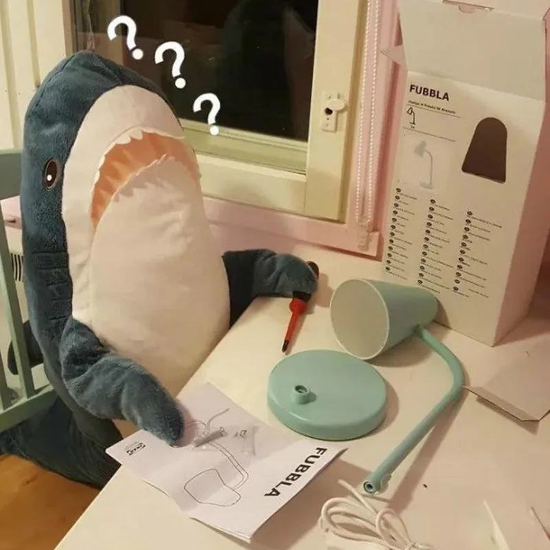 

2019 New Creative Stuffed Animals Toys Funny Toothy Shark Doll Bedroom Sofa Decoration Shark Pillow Plush Toy Toys for Children