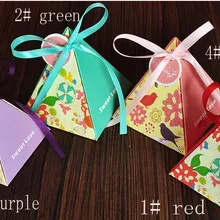 Размеры S птица цветок конфеты шоколадные бумага подарочная коробка для свадьбы День рождения чаепитие пользу украшения DHL FEDEX EMS