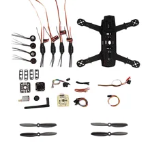 Carbon Fiber Mini 250 RC Quadcopter Frame MT1806 2280kv Brushless Motor for Drone Helicopter Remote Control