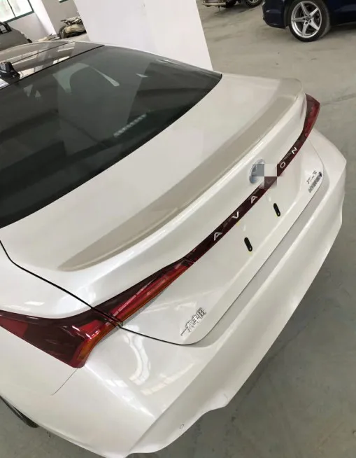 

For Toyota new Avalon Spoiler Rear trunk wing lip spoiler High Quality ABS Material Car Rear Wing Primer Color 2018-2019