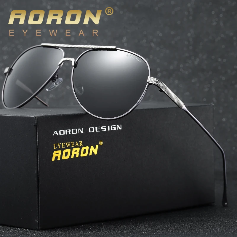 

AORON Brand Classic Unisex Sun Glasses Polarized Mirror Colorful Fashion Sunglasses Male Eyewear For Men/Women A380