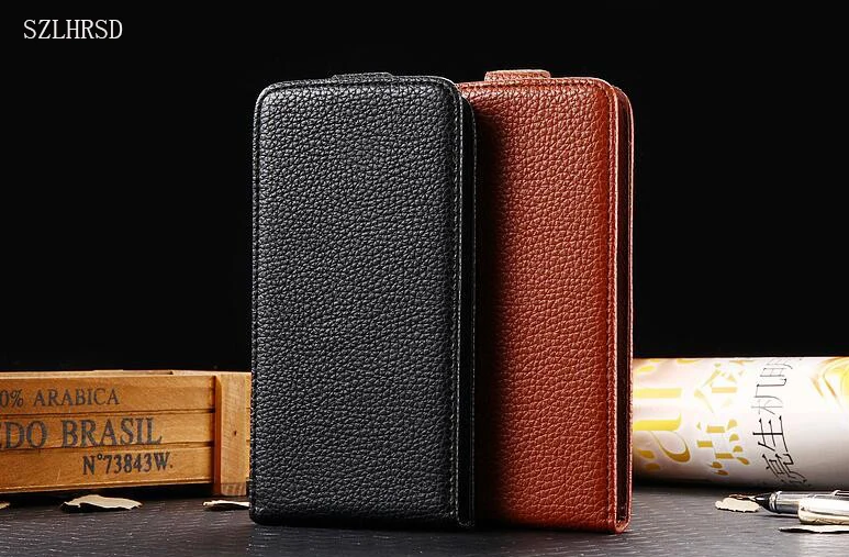 Для Oukitel K5000 случае Роскошные Бизнес вертикальный телефон сумка флип вверх и вниз