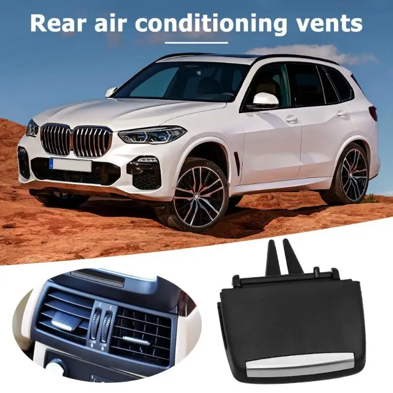 Аксессуары для салона автомобиля спереди/сзади центр A/C кондиционер вентиляционное отверстие Tab зажим Ремонтный комплект для BMW X5 E70 X6 E71