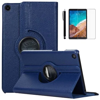 

360 Degree Rotating Magnetic Smart PU Leather Protective Case For Xiaomi Mi Pad 4 8.0 inch Tablet +Screen Protector +Stylus
