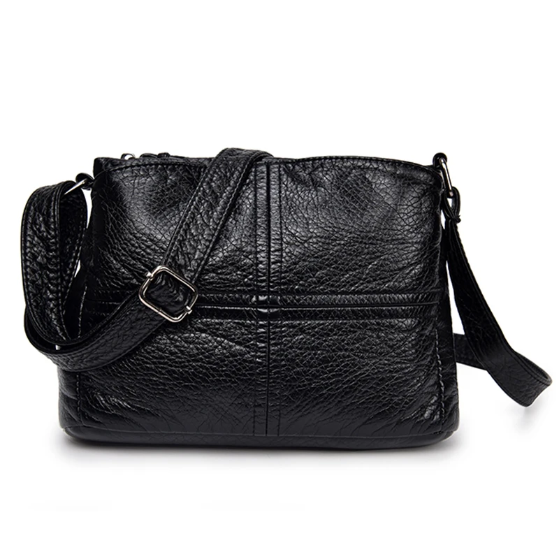 2019 women famous brand vintage PU Leather Crossbody Bags Single Shoulder Bags Ladies Bags Women Handbags Sac a Main Female