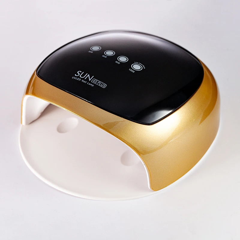 УФ светодиодный светильник 52 Вт Золотая Сушилка для ногтей фототерапия педикюр машина отверждения гель-лака лампа для ногтей инструмент для маникюра педикюр инструмент