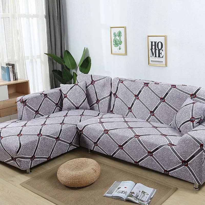 Современный диван-кровать для секционные L образный диван Чехлы для Гостиная эластичный стрейч диван Ipad Mini 1/2/3/4 местный - Цвет: Color 17