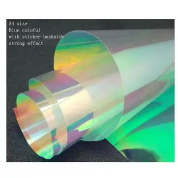 

Transparent Laser Stickers Nail Art Jewelry Pendant Accessories DIY Handmade Holographic Foil Resin Craft Stuff Decor Paillette