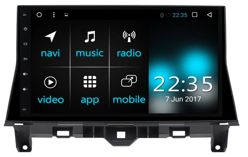 Excellent 10.1"Octa Core Android 8.1 Car GPS Navi For Honda Accord 8 2008-2012 with Radio BT AUX DVR WIFI Stereo Capacitive screen 2G+32GB 0