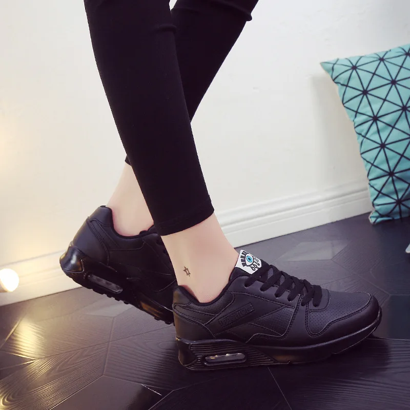 2017 Summer New Student Shoes Female Sports Wild Flat Bottom Air Cushion Running Chaussures De Sport Men Sneakers | Спорт и
