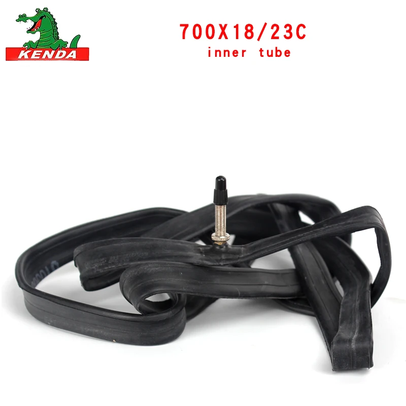 Kenda-Butyl Rubber Bicycle Inner Tube, French Valve, Cycling, Mountain Bike, Butyl, 700x18, 23C, 2Pcs