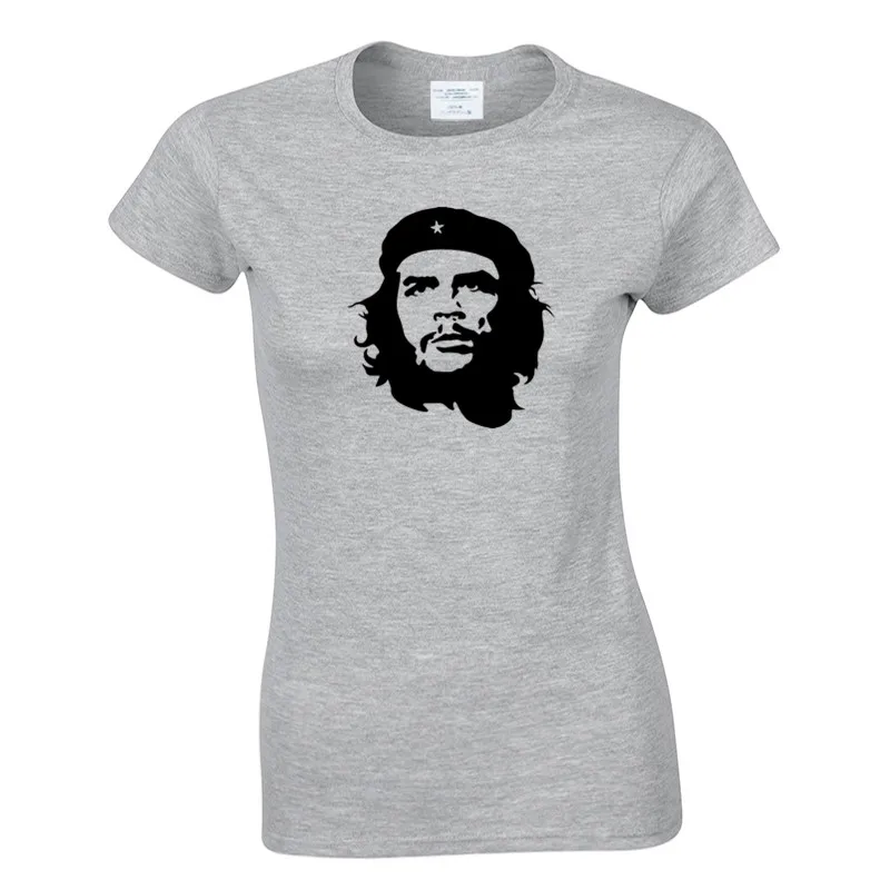Футболка Ernesto Guevara женская с революционным рисунком хлопковый топ коротким