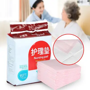 

2 Colors 15PCS/Bag New Disposable Underpad Adult Senior Nursing Urinary Incontinence Urine Pad 60x60cm Makeup Tool Kit