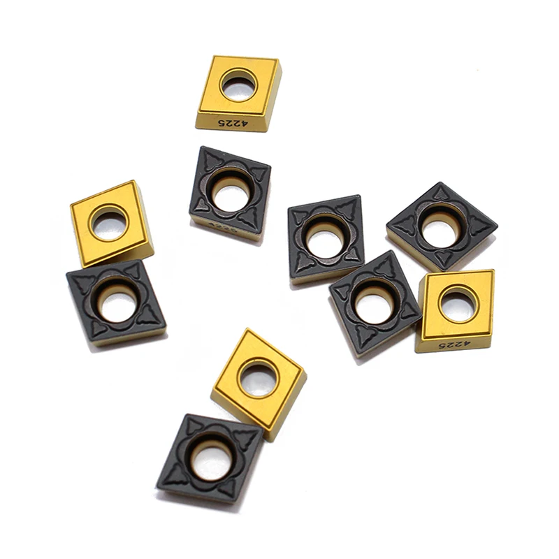

10PCS CCMT09T304 / CCMT09T308 PM 4225 External Turning Tools Cermet Grade Carbide insert Lathe cutter Tool turning insert
