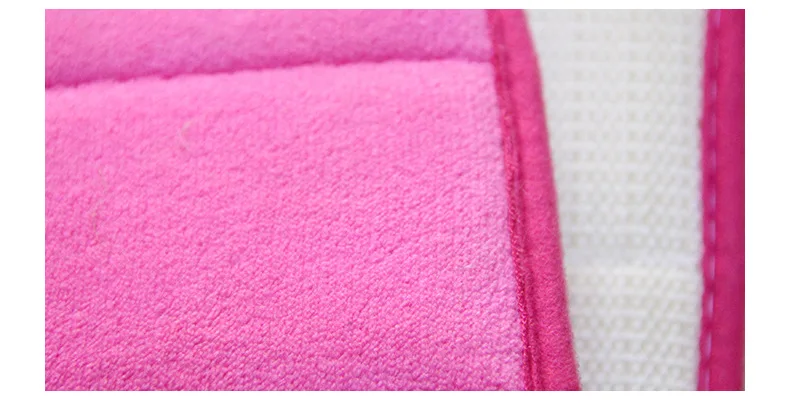Пальто из плотного флиса кораллового цвета для пены памяти ковер нескользящий абсорбирующий коврик для ванной с медленным восстановлением формы коврик для кухни, ванной коврики