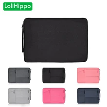 LoliHippo Portable Computer Liner Bag Laptop Notebook Messenger Case Bag for Apple Macbook Dell HP Sony Thinkpad Lenovo 13 14 15