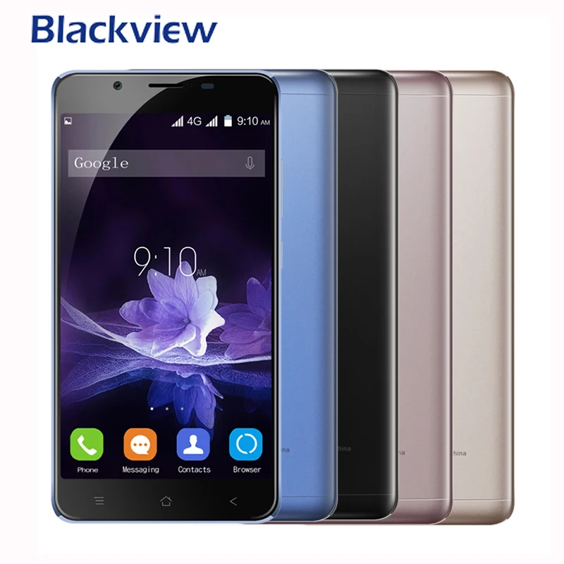 Blackview P2 Smartphone 5 5 Inch MTK6750T 1 5GHz Octa Core Android 6 0 Mobile Phones