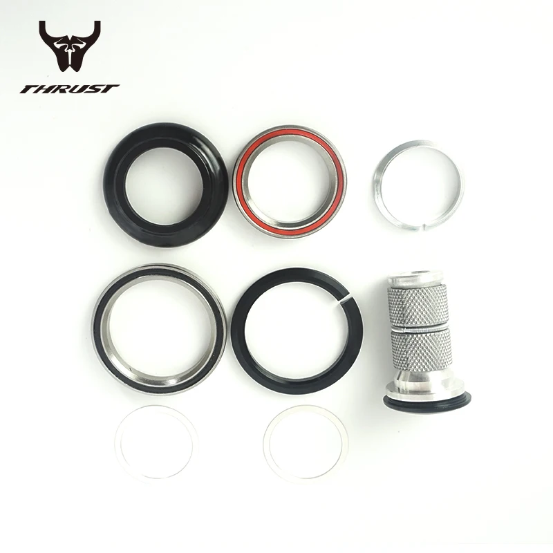 

Bike Bicycle Headset Cap Neco Integrated for Road Fork Carbon Road Bike TubeTapered 1-1/8"1-1/2''Road Bicycle Headset Crown Race