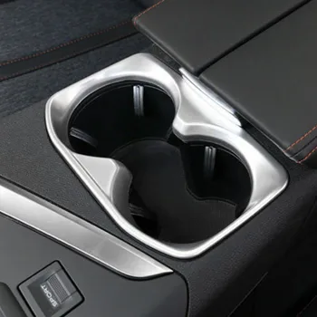 

1PC for Peugeot 4008 5008 3008 GT 2017 2018 car sticker car accessories stainless steel Water Cup Holder decorative cover