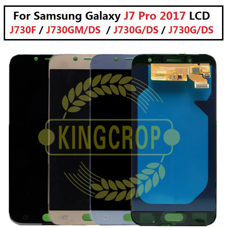 

5.5'' AMOLED Display for SAMSUNG Galaxy J7 Pro J730 LCD For SAMSUNG J7 2017 Display Touch Screen Digitizer J730F