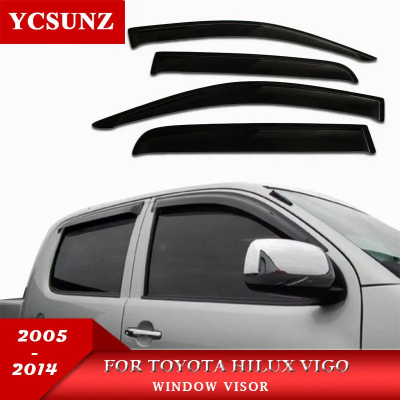 Window Visor For 2005-2007 2008 2009 2010 2011 2012 2013 2014 2015 Toyota Tacoma
