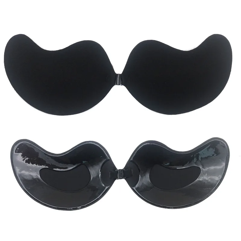 Sexy Push Up Strapless Brassiere Seamless Invisible Silicone Sticky Bra Strapless Bras For Women Push Up Wedding Bra Cups290