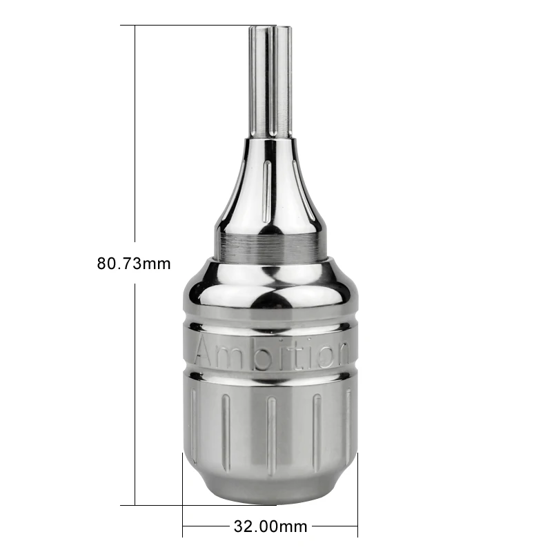 2018 Newest Adjustable 32mm Cartridge Grip Stainless Steel Cartridge Grip For Cartridge Tattoo Mach